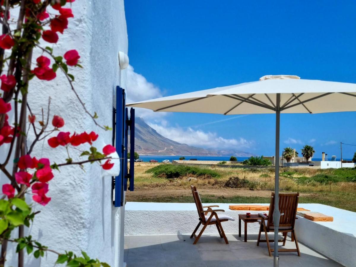All Season Lovely Seafront Cottage كيساموس المظهر الخارجي الصورة