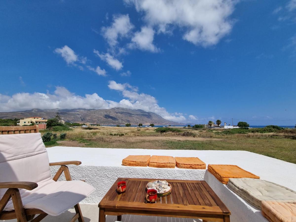 All Season Lovely Seafront Cottage كيساموس المظهر الخارجي الصورة