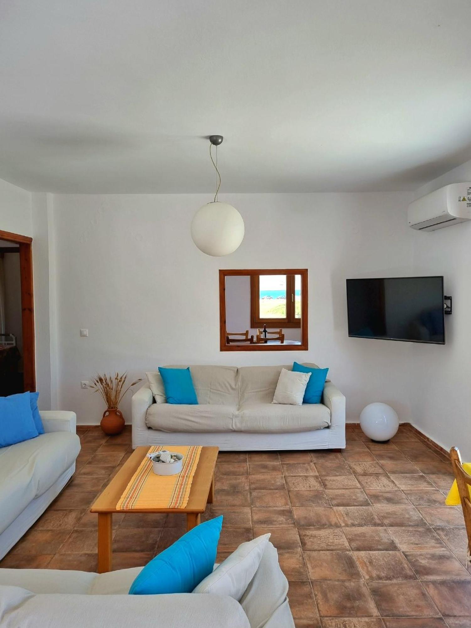 All Season Lovely Seafront Cottage كيساموس المظهر الخارجي الصورة
