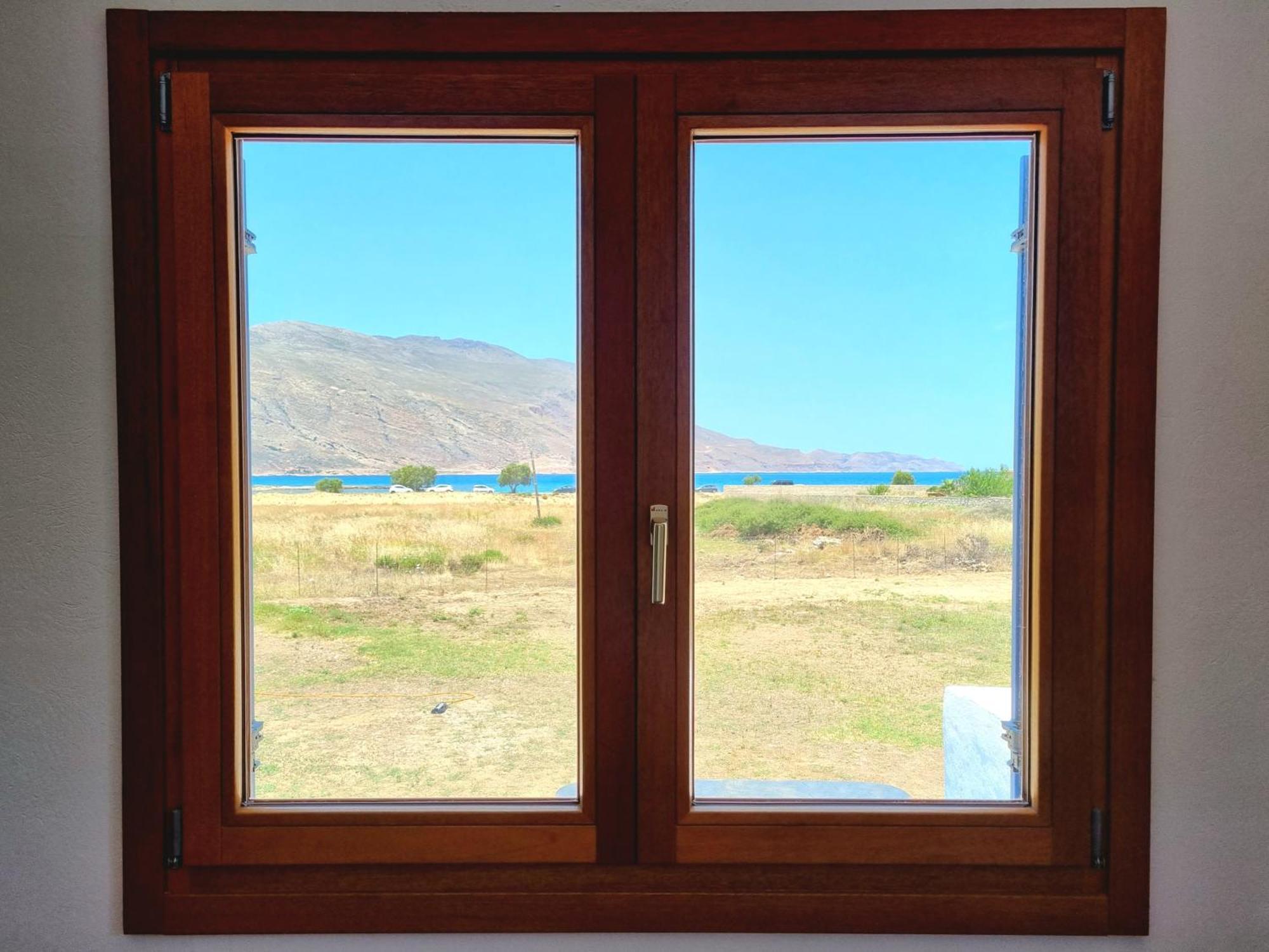 All Season Lovely Seafront Cottage كيساموس المظهر الخارجي الصورة